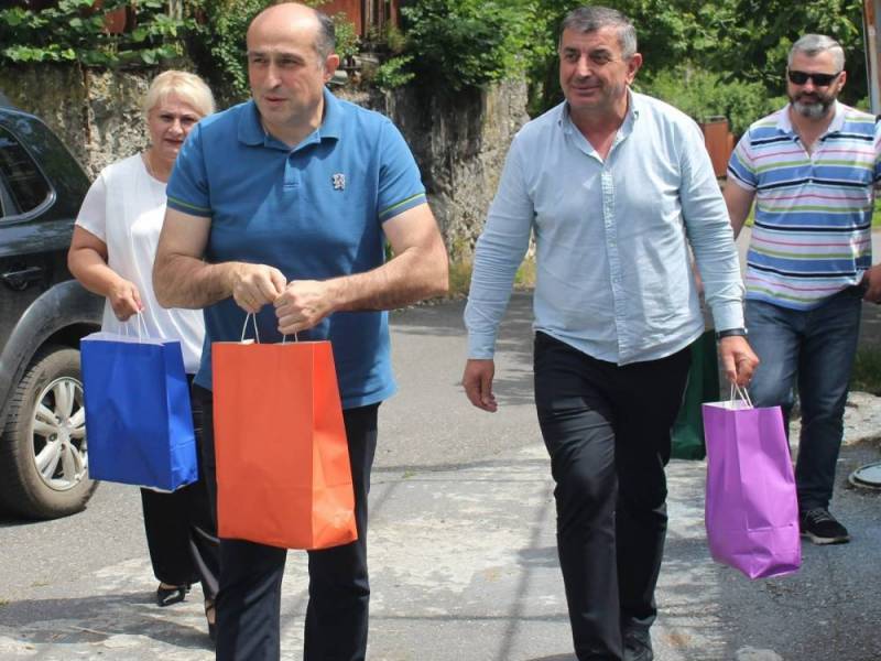 დღეს ცაგერის მუნიციპალიტეტში მცხოვრებ განასაკუთრებული საჭიროების მქონე ბავშვებს...